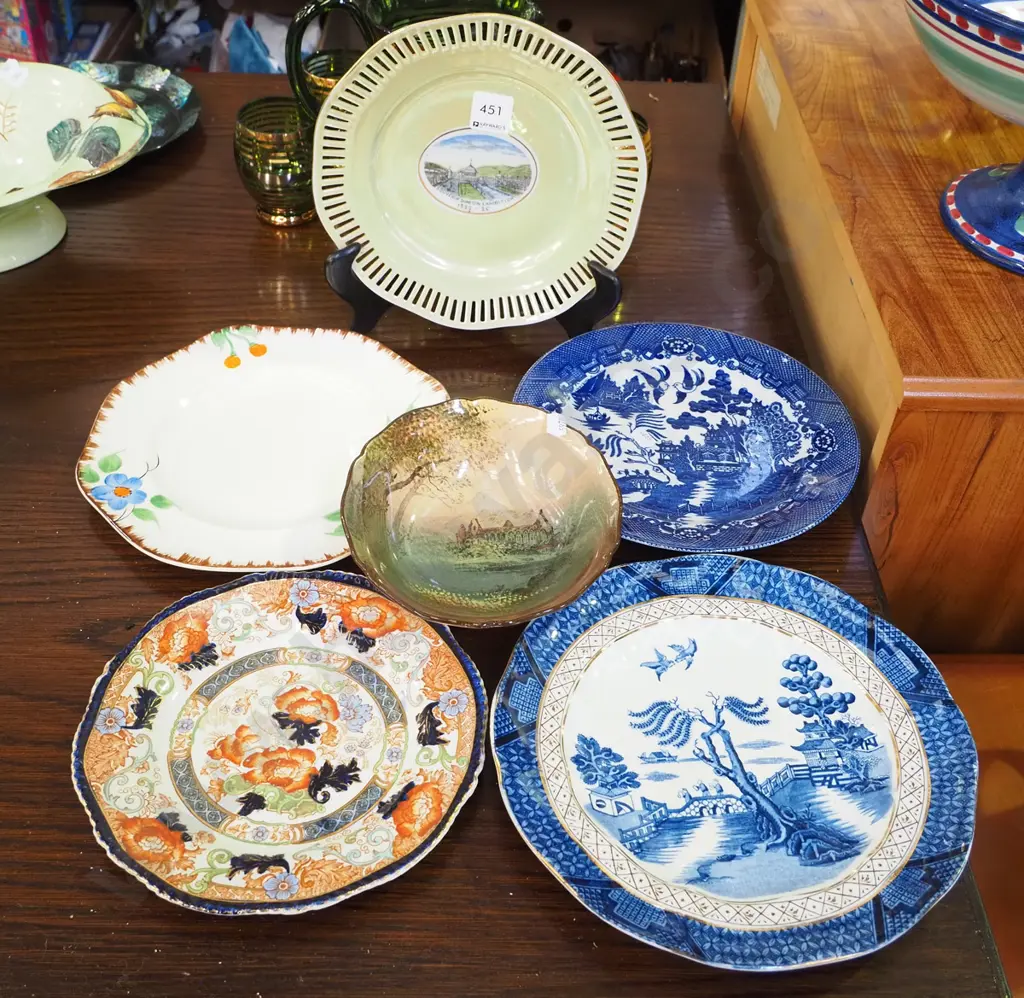 various cabinet plates, Royal Doulton bowl Image 1++