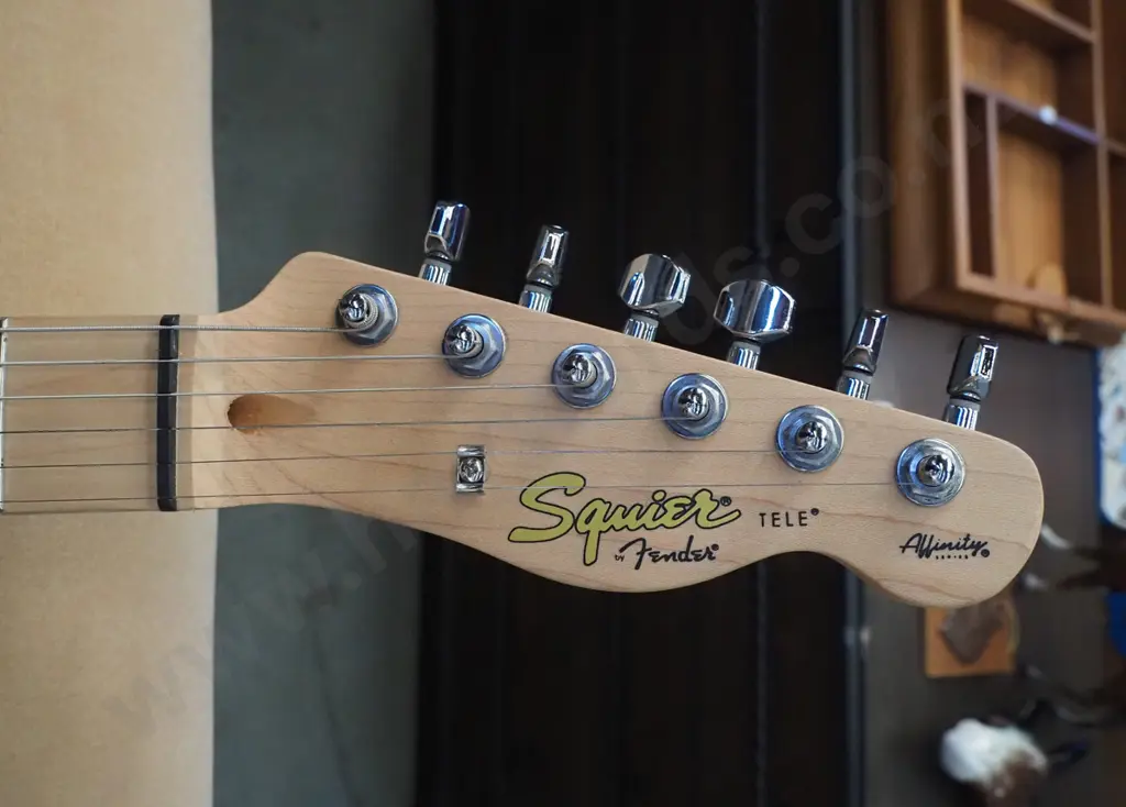 Fender Squier telecaster electric guitar and soft case Image 1++