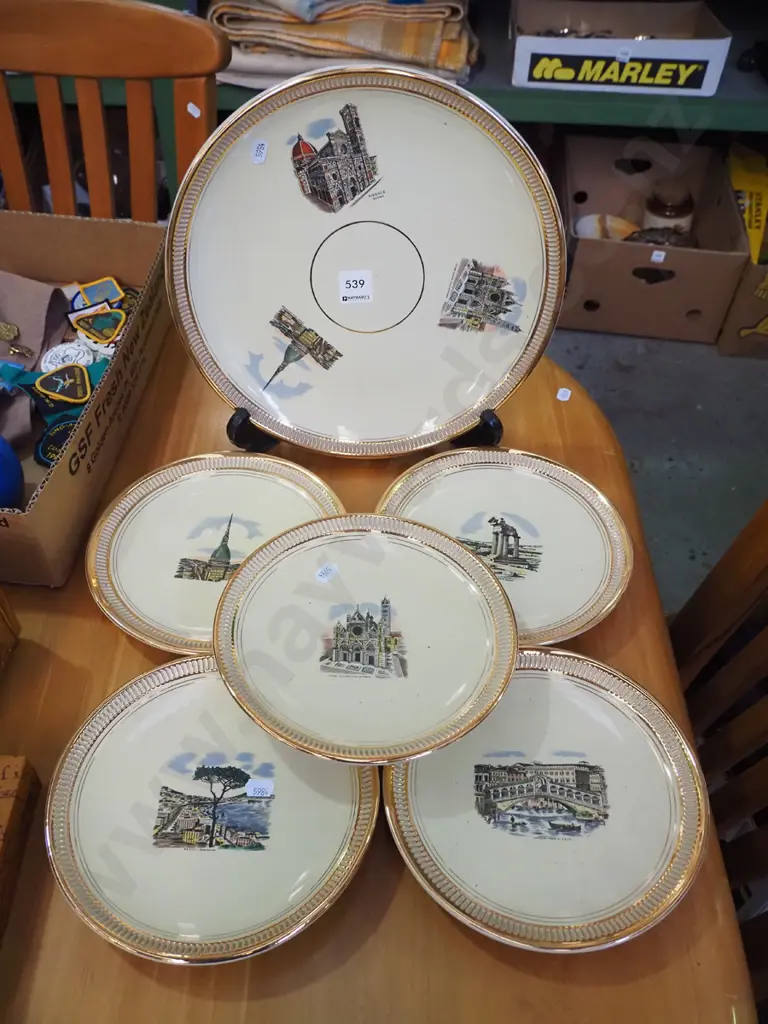various hand made Italian plates Image 1++