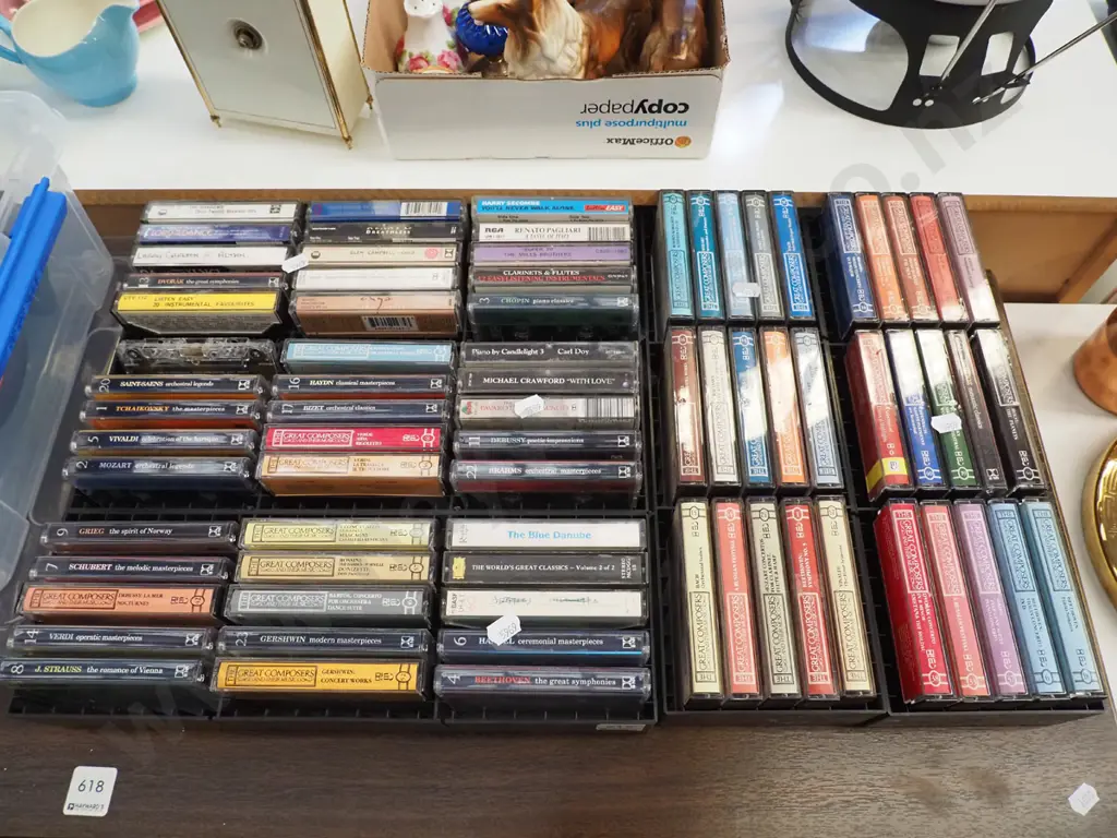 various classical tape cassettes Image 1++