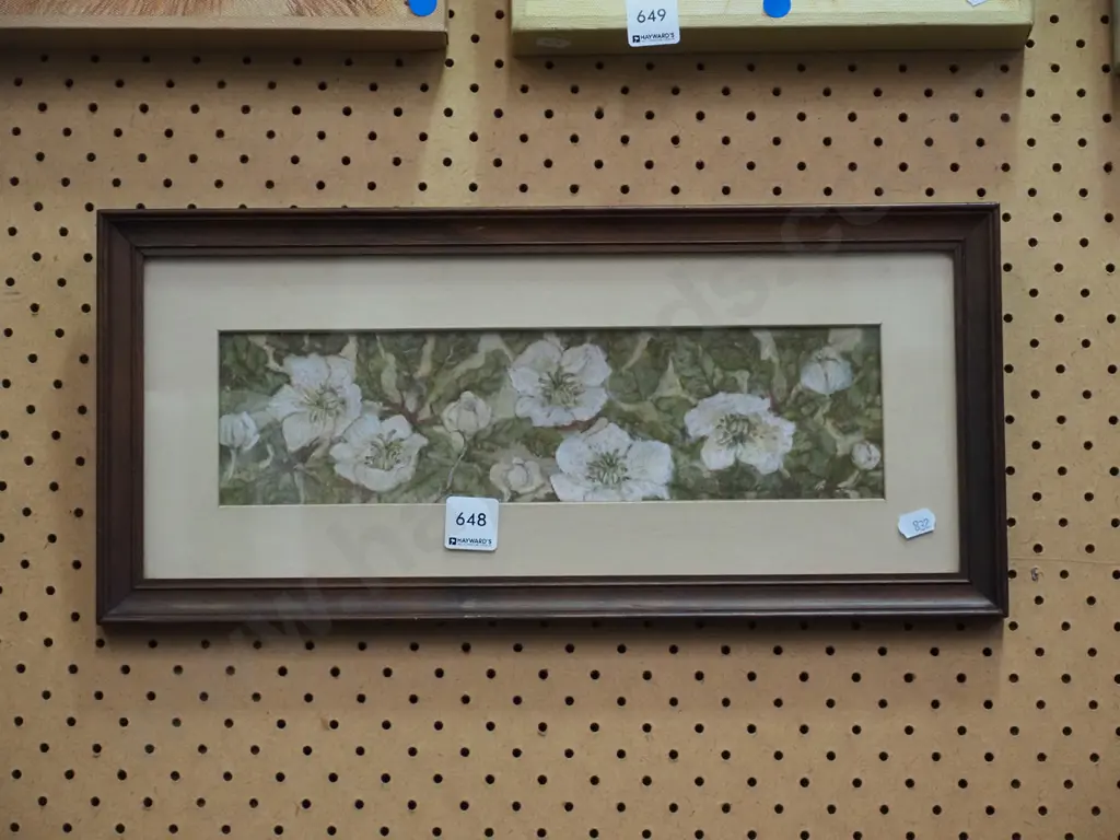 framed mixed media - flowers Image 1++