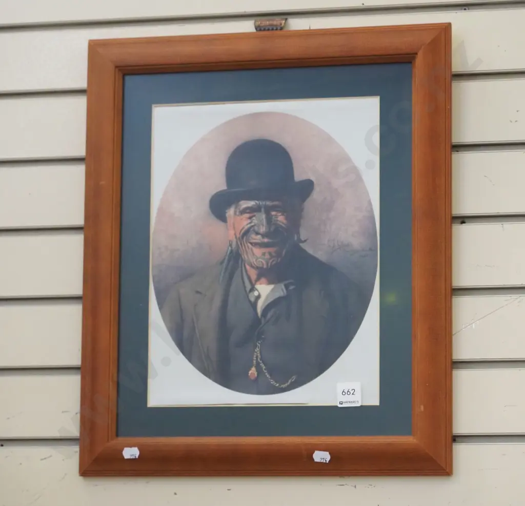 framed Goldie print - portrait Image 1++