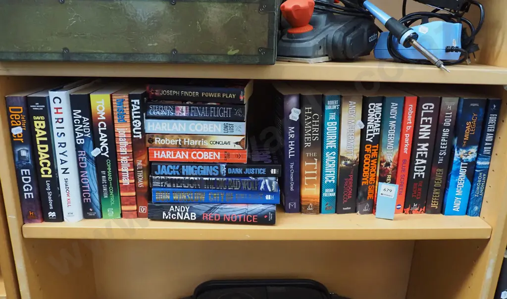 shelf of books Image 1++