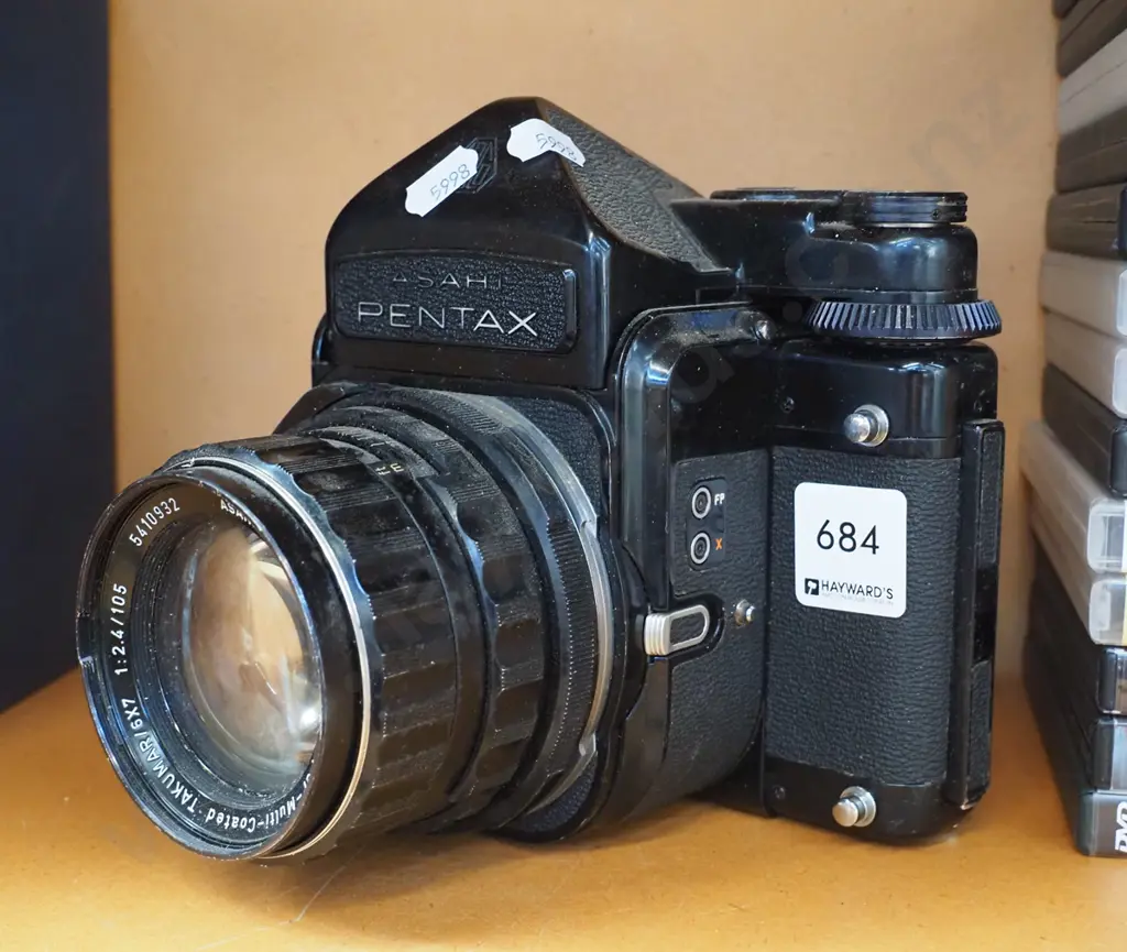 Asahi Pentax 6x7 medium format film SLR camera Image 1++
