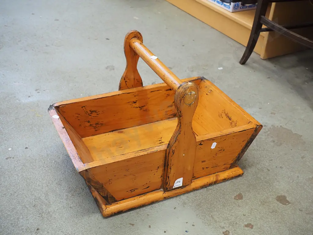 wood basket Image 1++