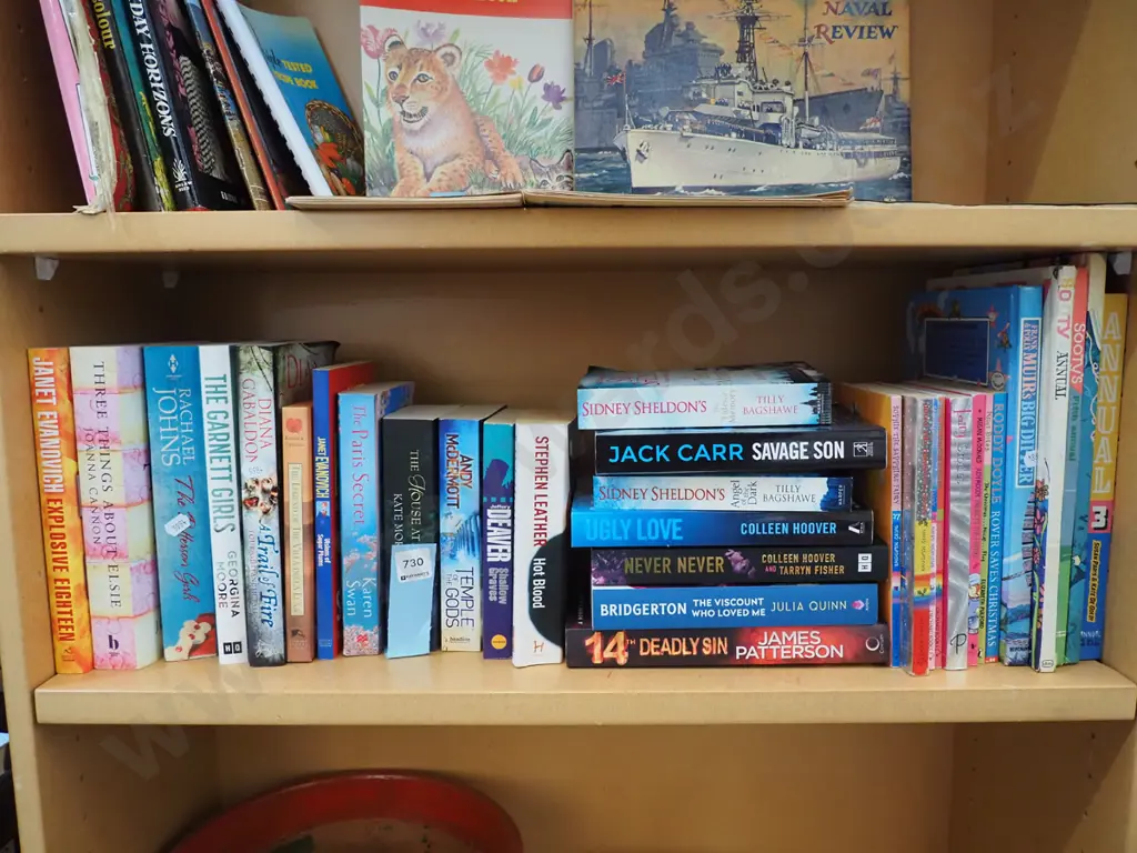 shelf of books Image 1++