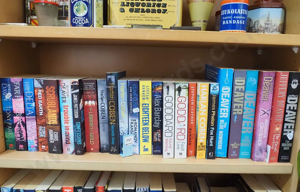 shelf of books Image 1++