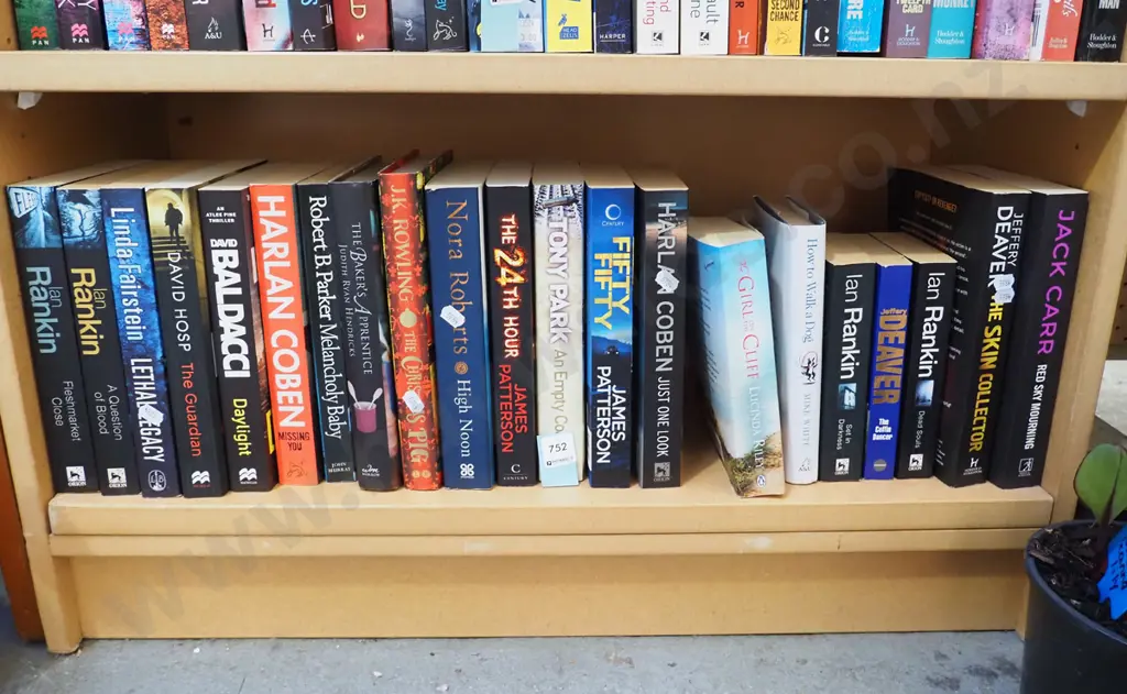 shelf of books Image 1++