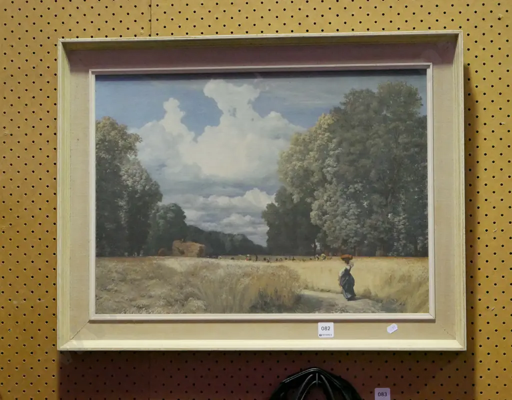 framed harvest print Image 1++