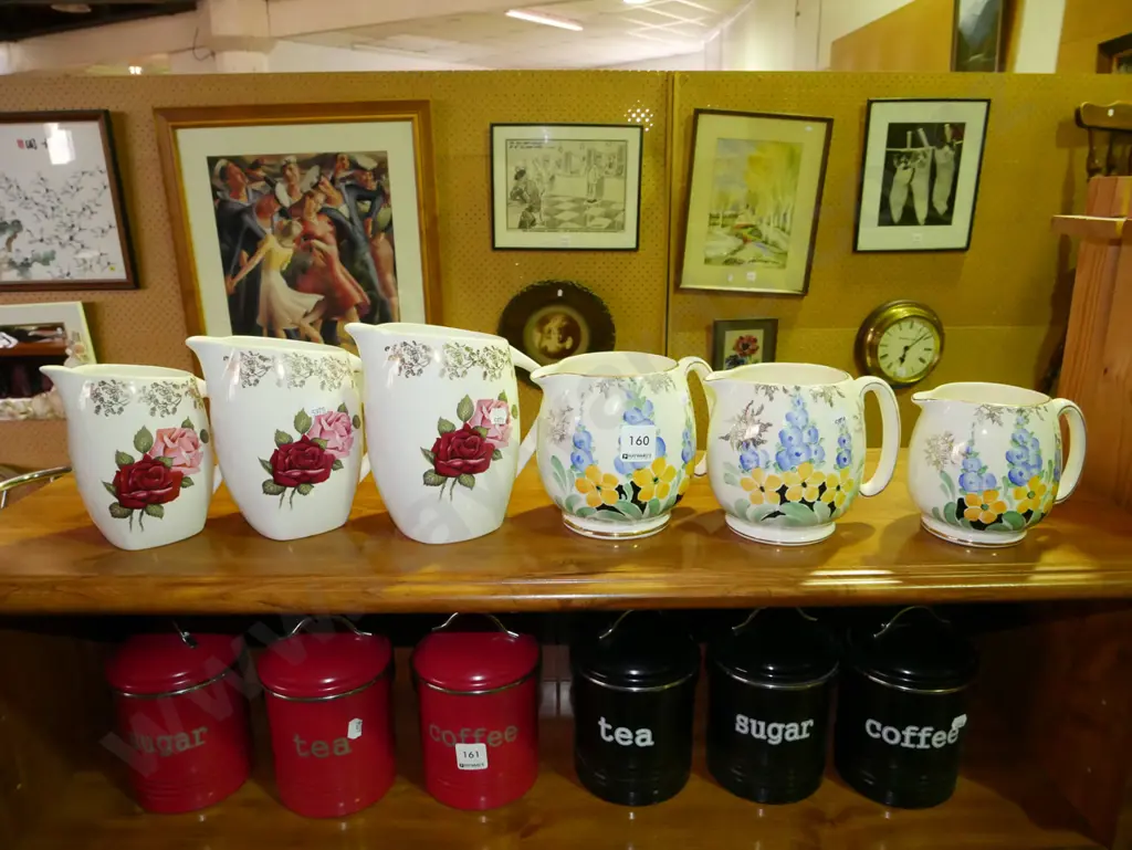 6x ceramic jugs Image 1++