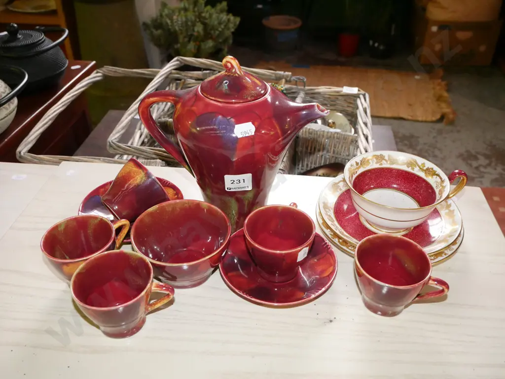 part coffee set, Wedgwood trio Image 1++