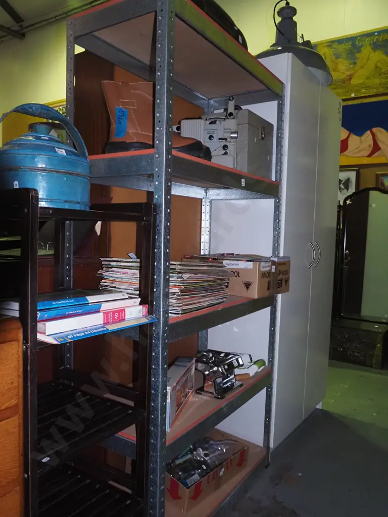 metal and mdf workshop shelves H-1815 W-910 D-410 Image 1++
