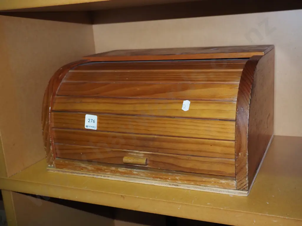 wooden breadbin Image 1++
