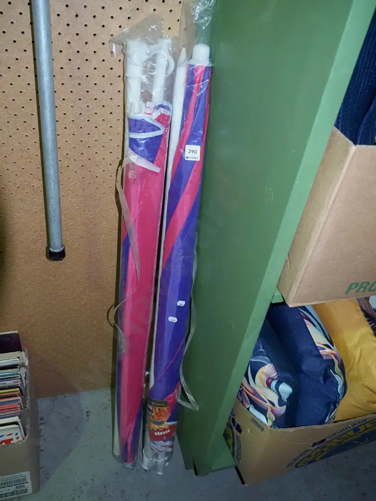 2x as-new sun umbrellas Image 1++
