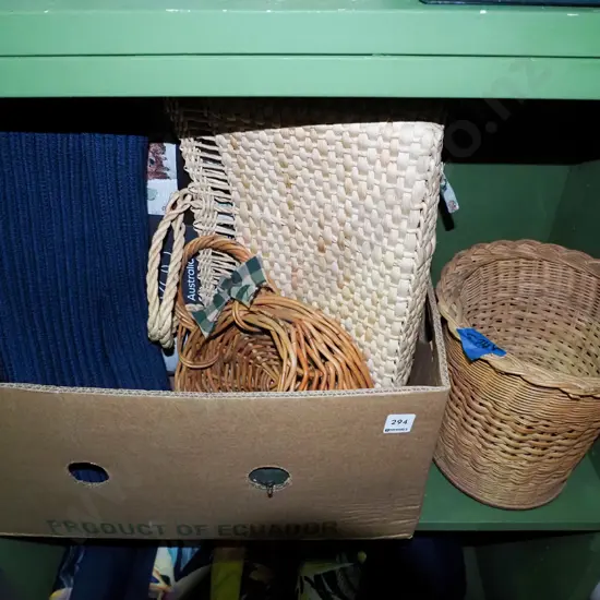cane baskets