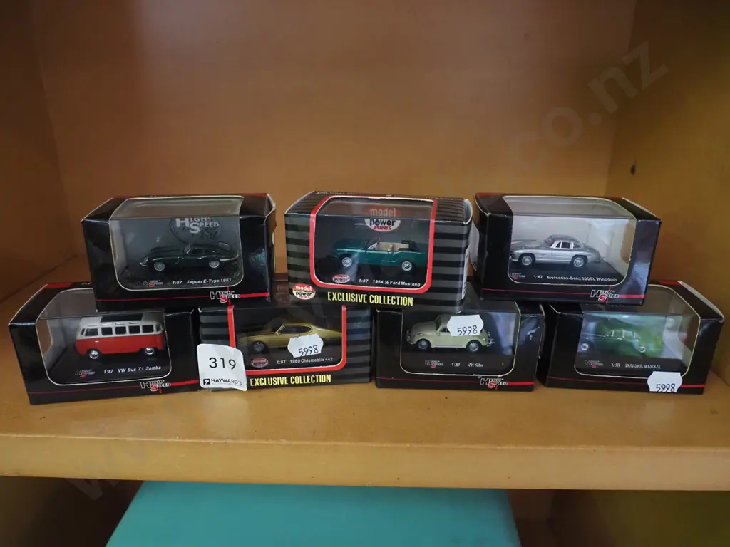 7x die cast 1:87 scale model vehicles Image 1++