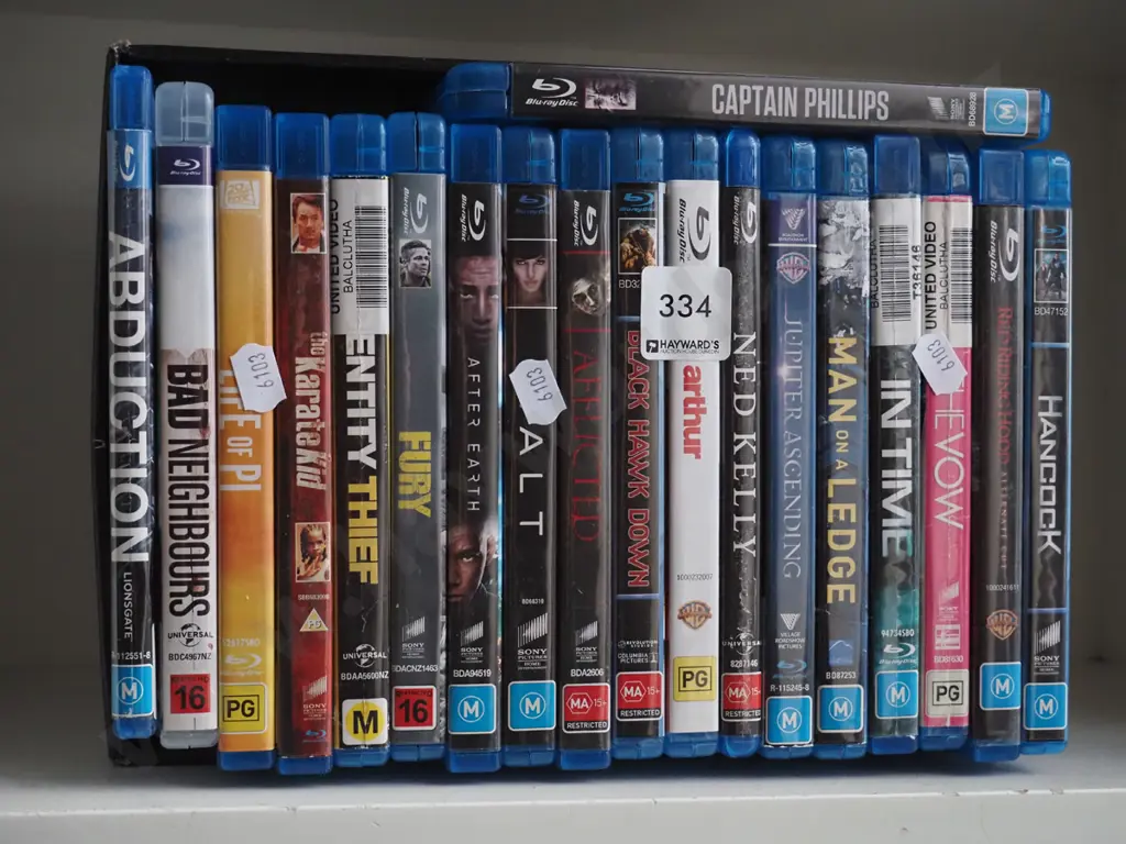 blue ray DVDs Image 1++