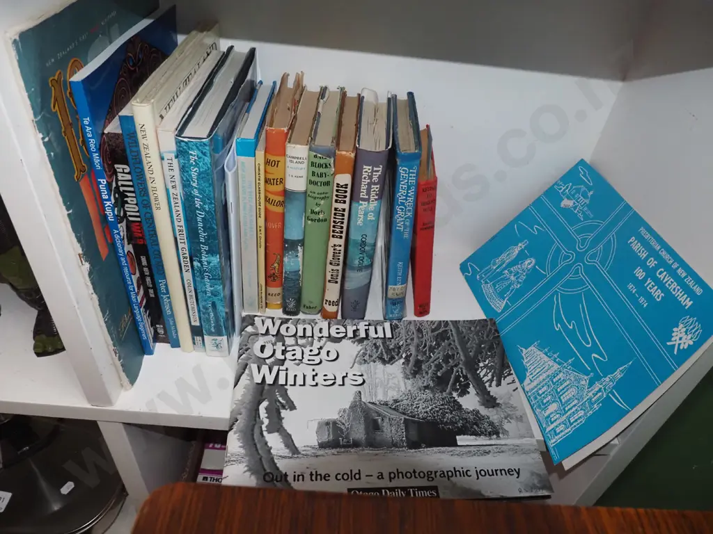 shelf; NZ and other books Image 1++