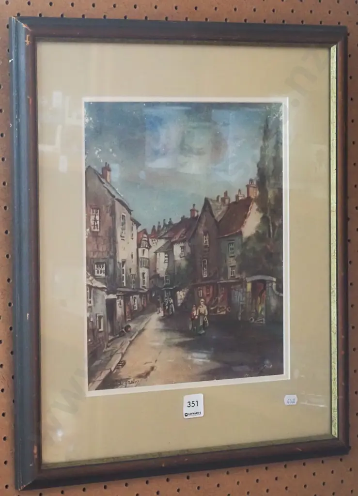 print - village scene Image 1++
