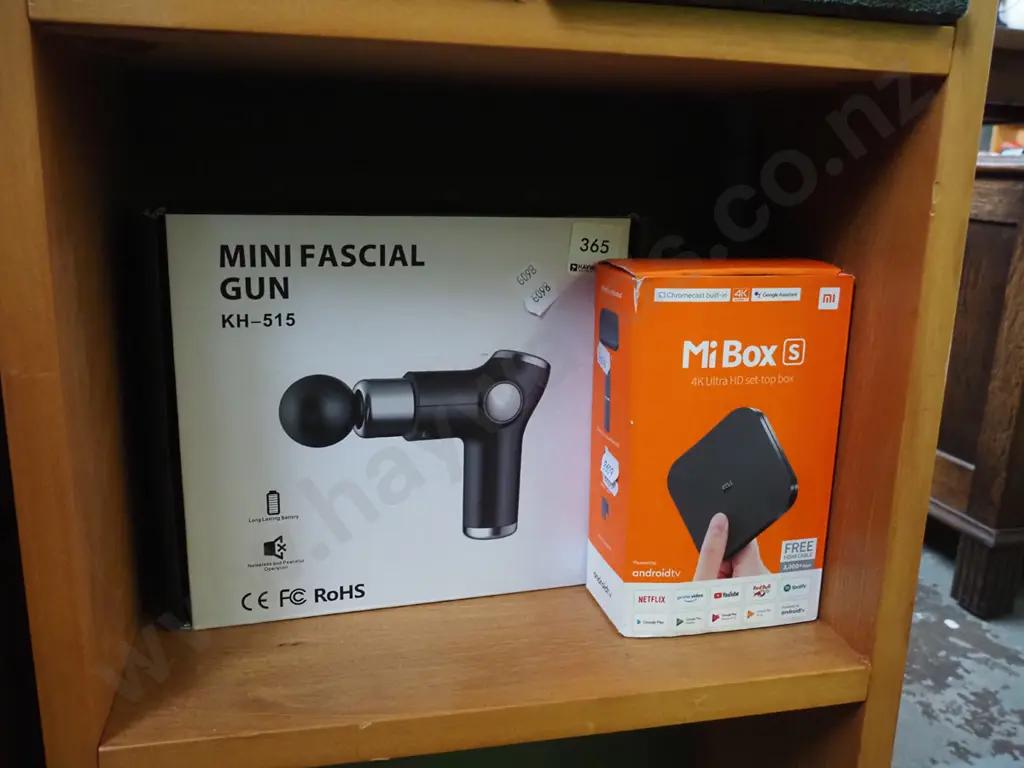 Mini Fascile gun, Mi Box Image 1++