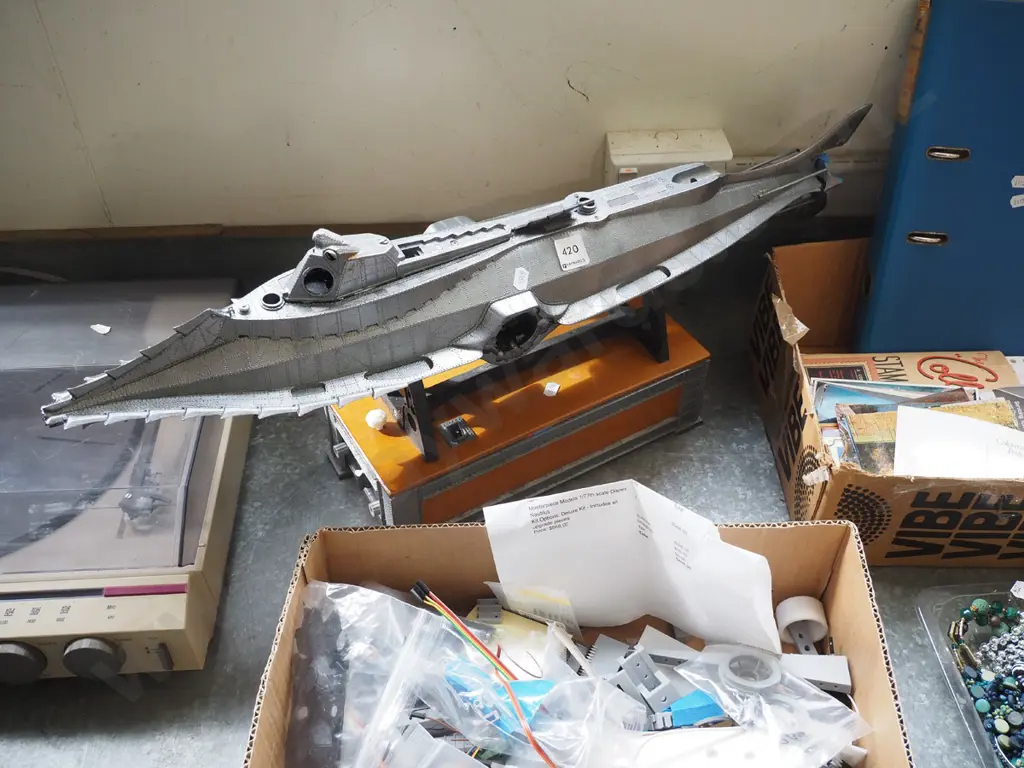 partially assembled model of The Disney Nautilus -  As Is No Returns Image 1++