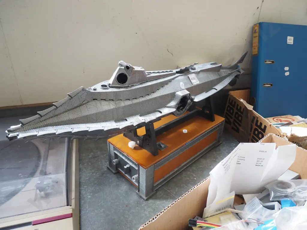 partially assembled model of The Disney Nautilus -  As Is No Returns Image 1++