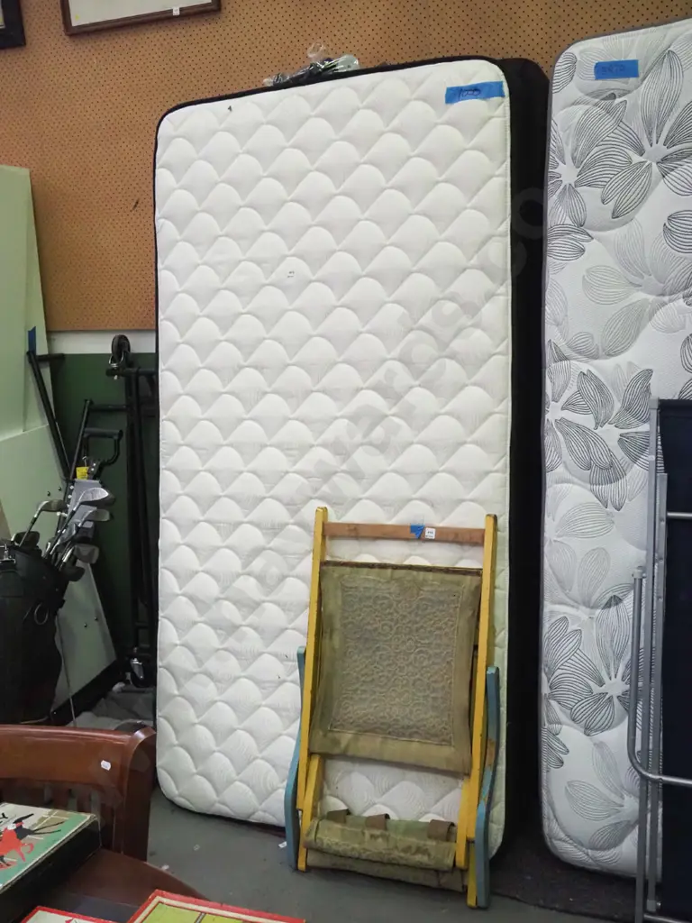 king single bed base and mattress Image 1++