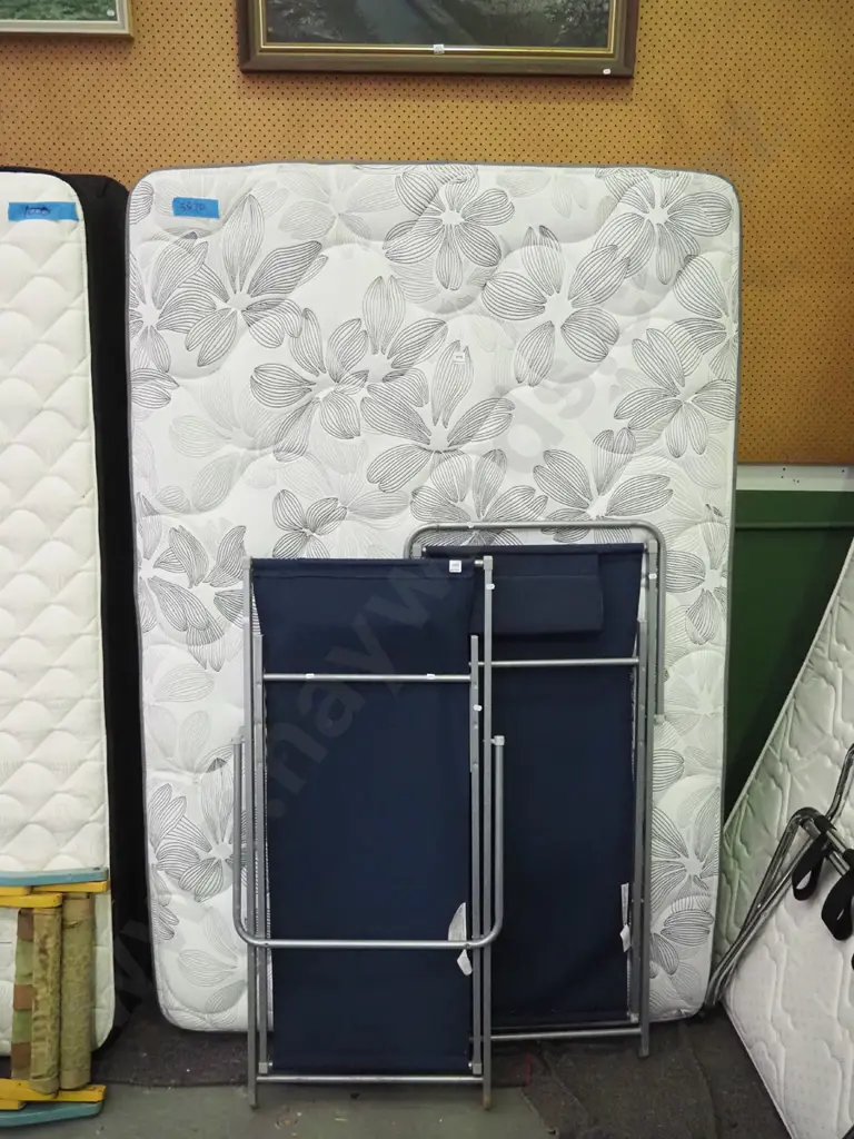 double bed base and mattress Image 1++