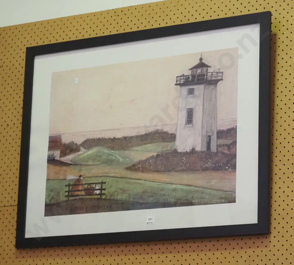 framed Sam Toft print - A little light supper Image 1++