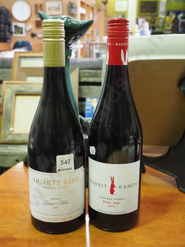 2x bottles of Central Otago pinot noir Image 1++