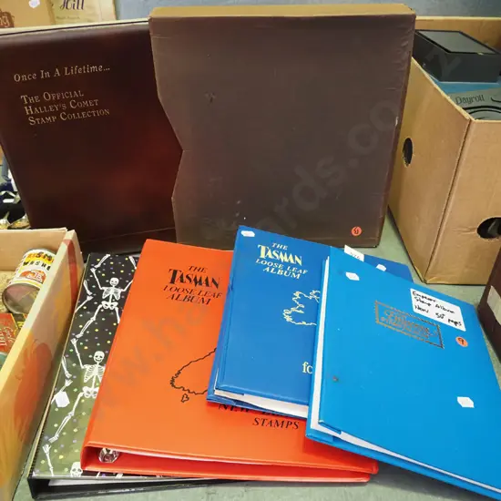 5x stamp albums