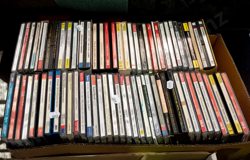 Box of CDs Image 1++
