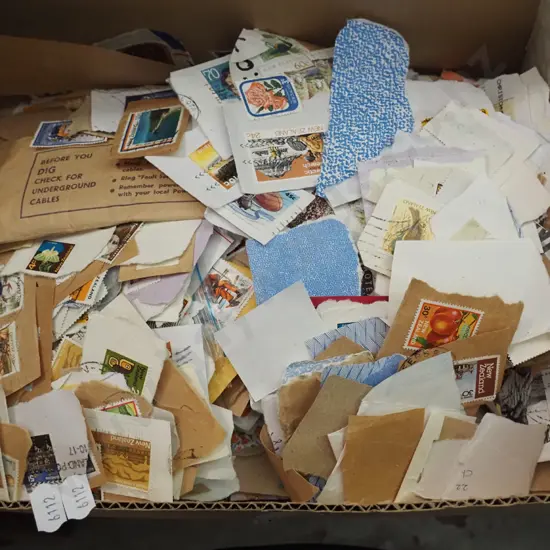 box of stamps
