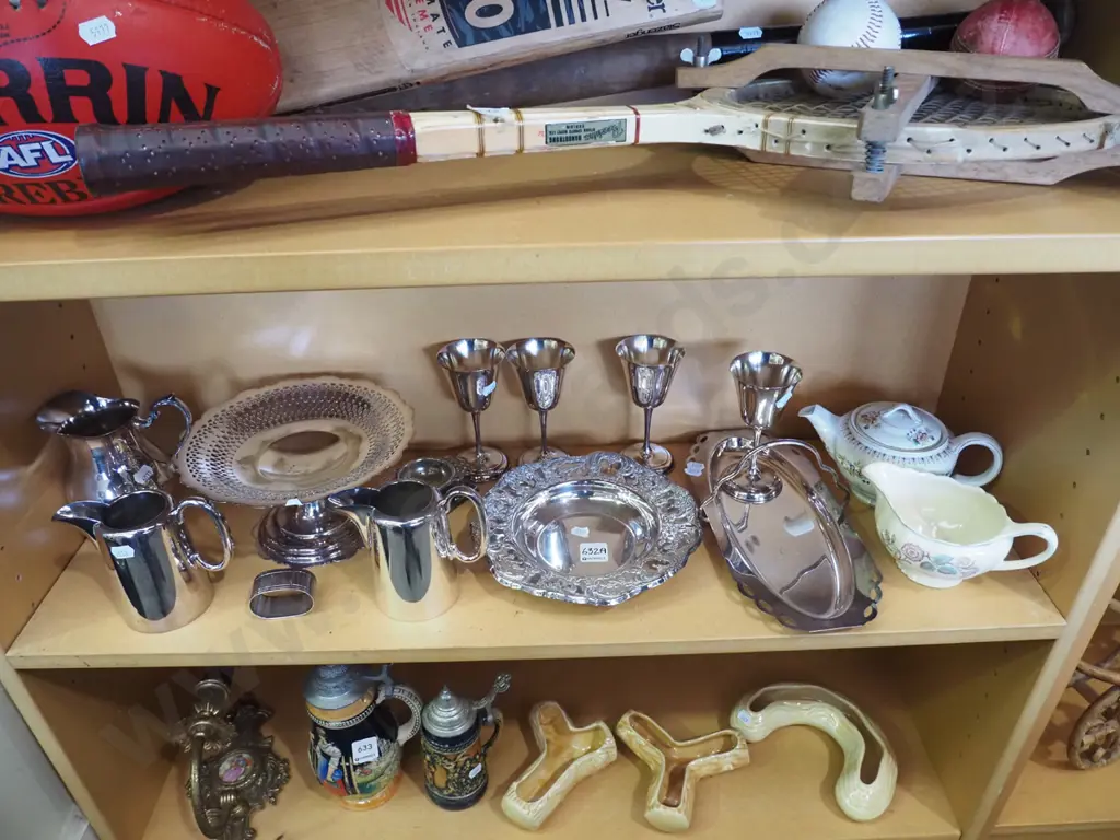 plated ware, jug, small tea pot Image 1++