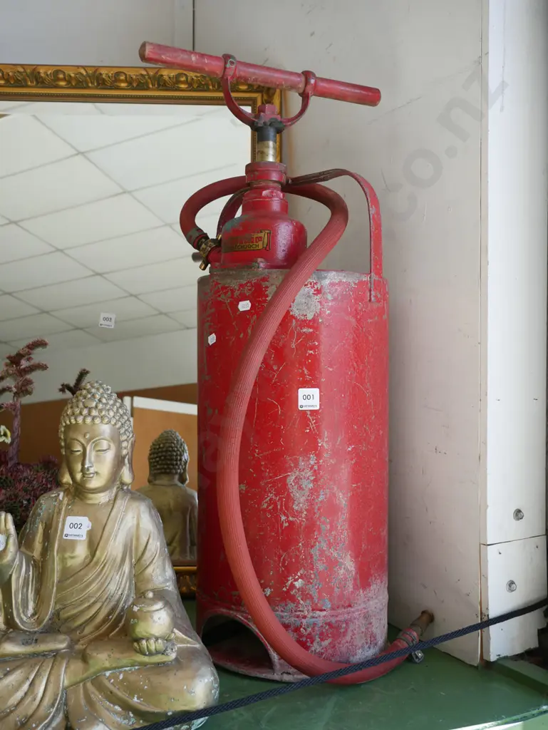 vintage stirrup pump fire extinguisher Image 1++