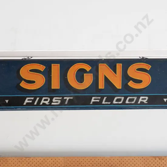 hand painted Ellis Studio sign