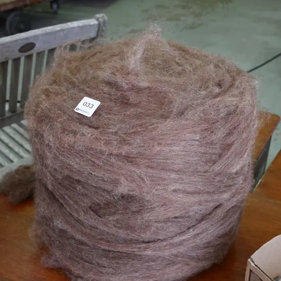 bale of carded wool