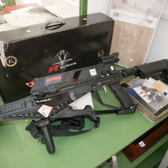 Cobra system R series cross bow with additional strings and bolts