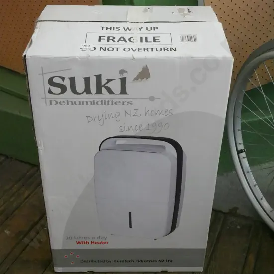 Suki dehumidifier in original packing