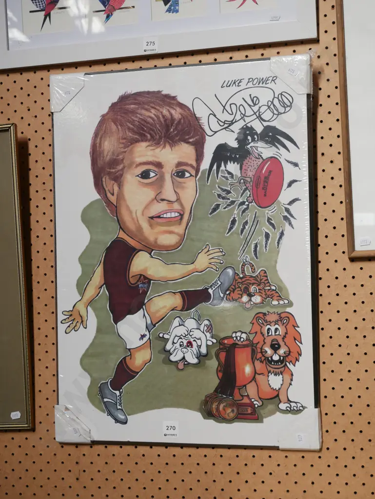 framed poster print on board - Luke Power Image 1++