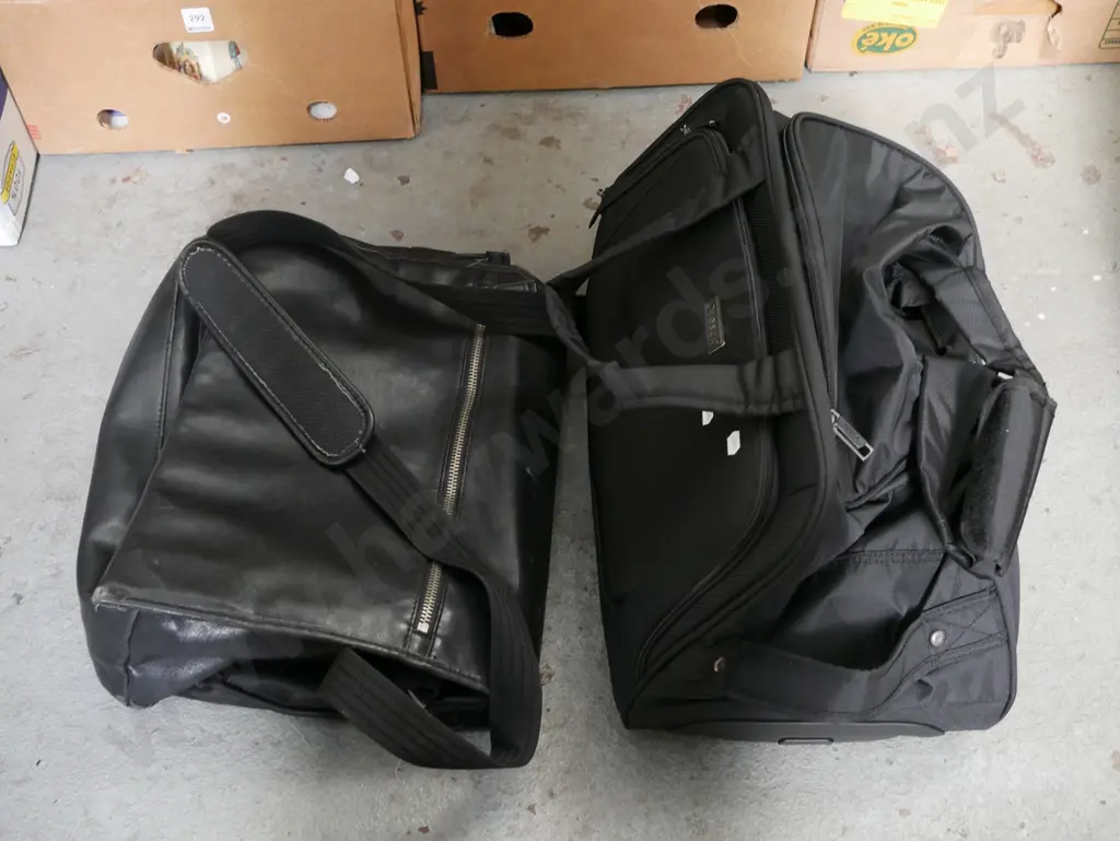 leather satchel, Tosca holdall Image 1++