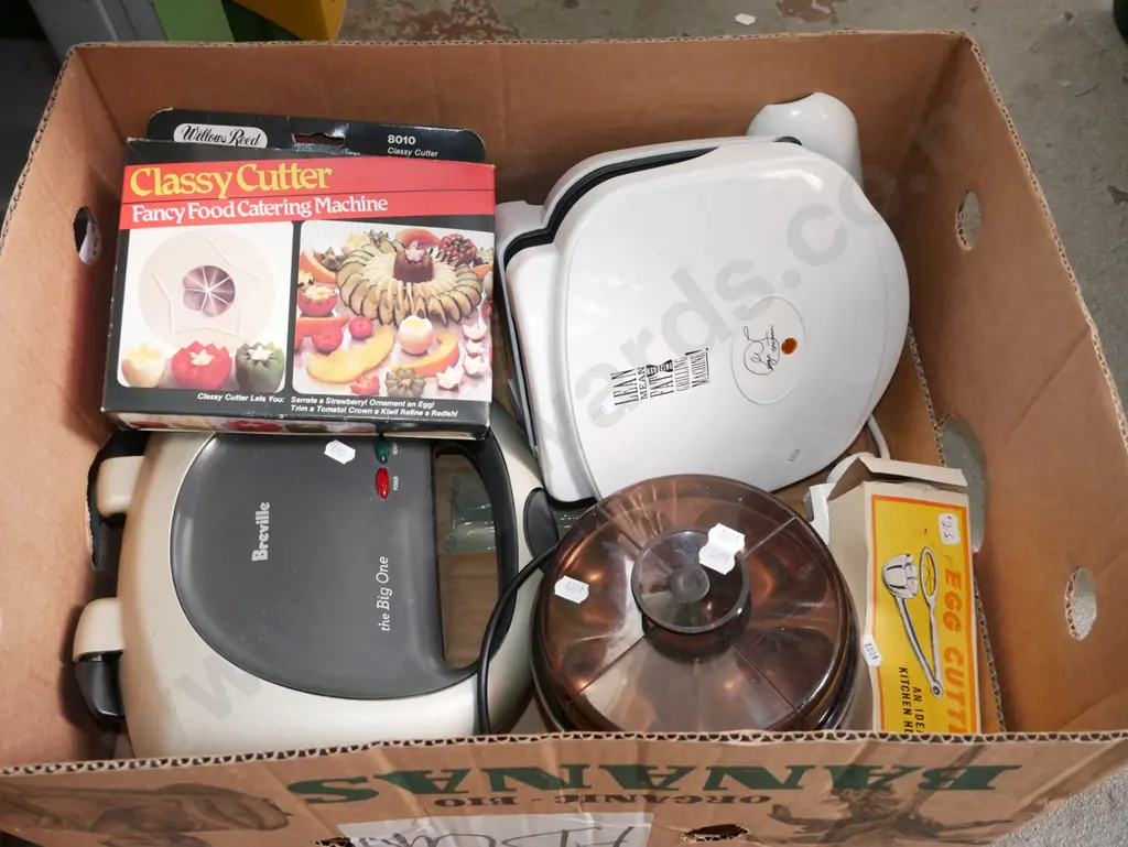 box; sandwich press, classy cutter, egg poacher etc Image 1++