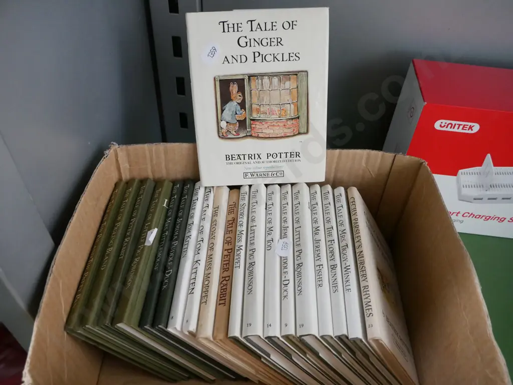 box of Beatrix Potter books Image 1++