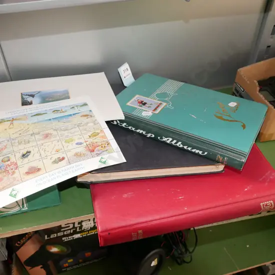 stamp albums
