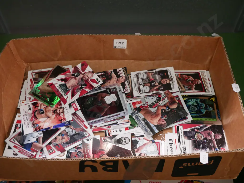 box of sporting cards Image 1++