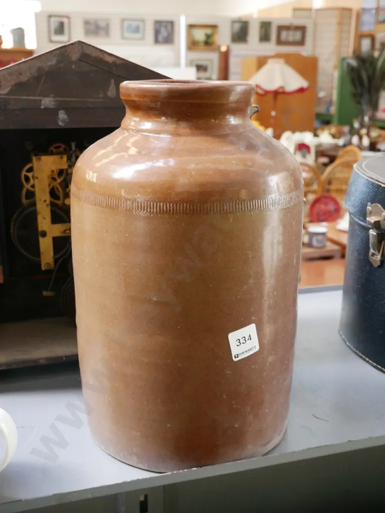 stoneware storage crock Image 1++