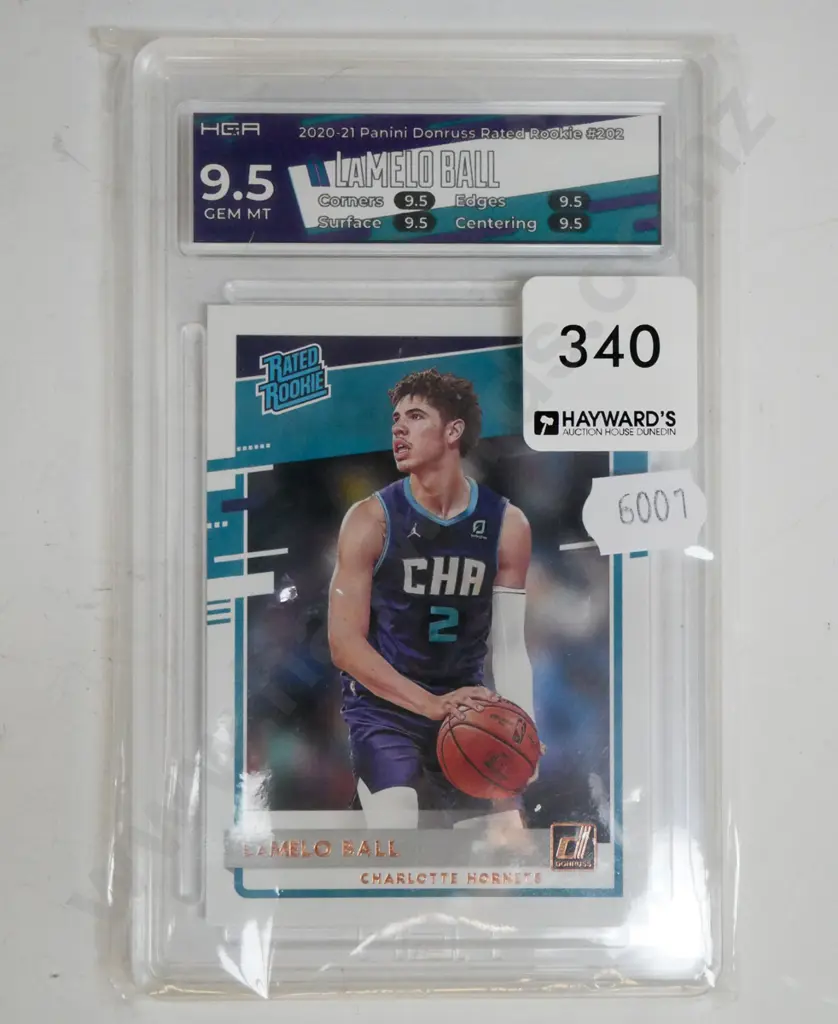 cased Lamelo Ball collector card Image 1++