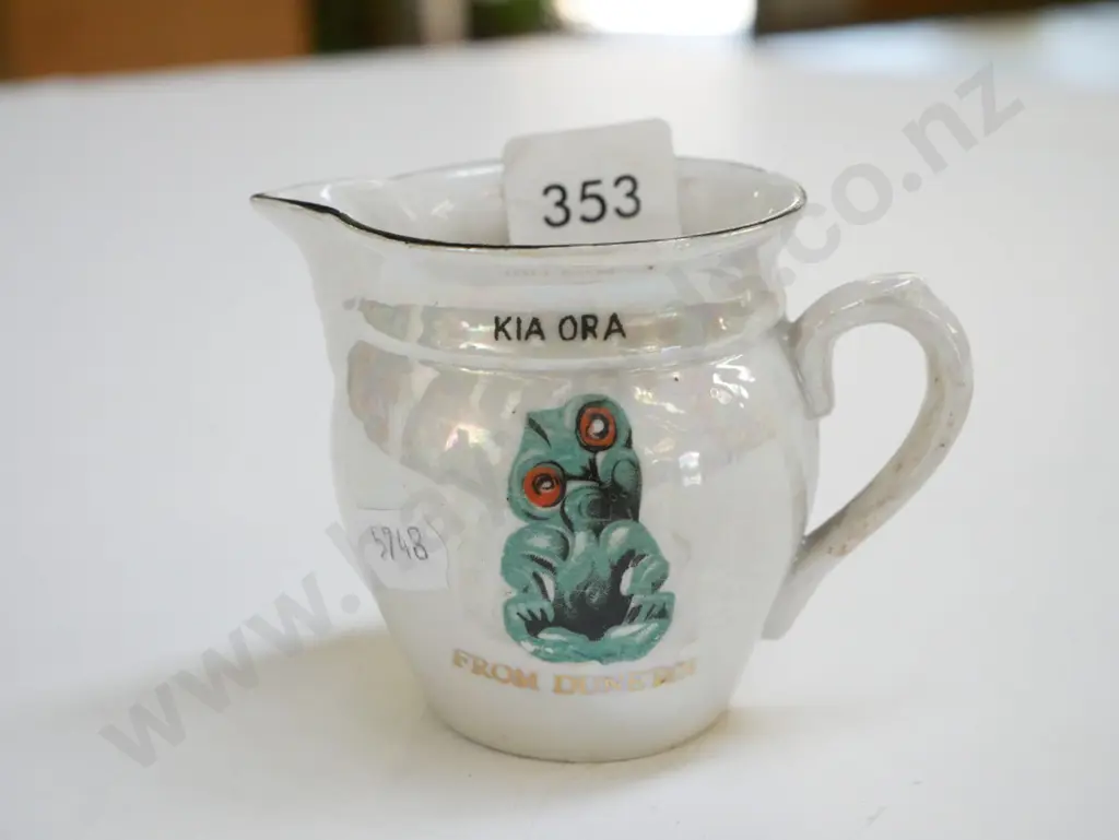 Dunedin tiki souvenir creamer Image 1++