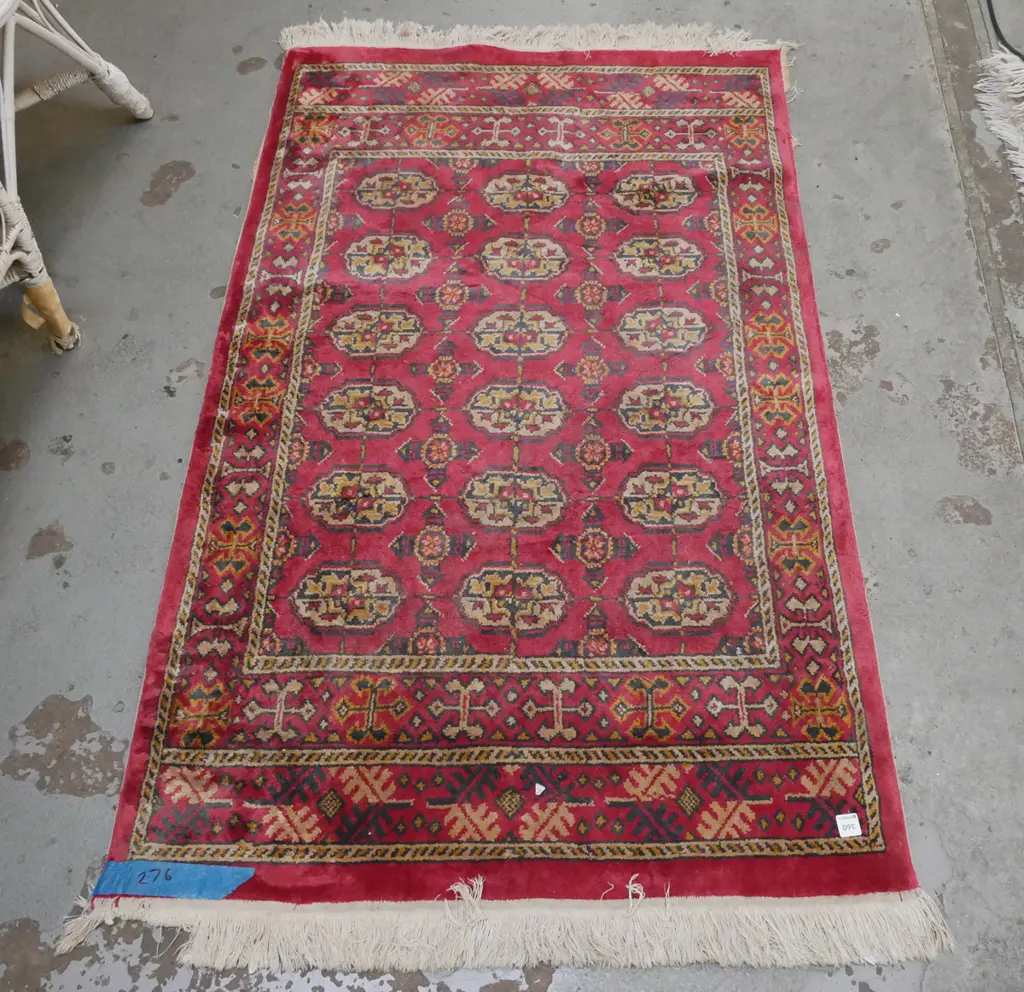 hand tufted floor mat L-1540 W-920 Image 1++