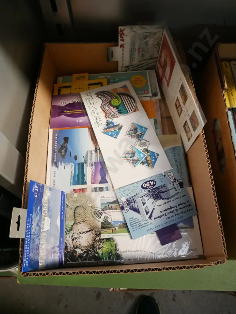 box of first day covers Image 1++